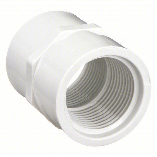 1/2" PVC Coupler FPT x FPT