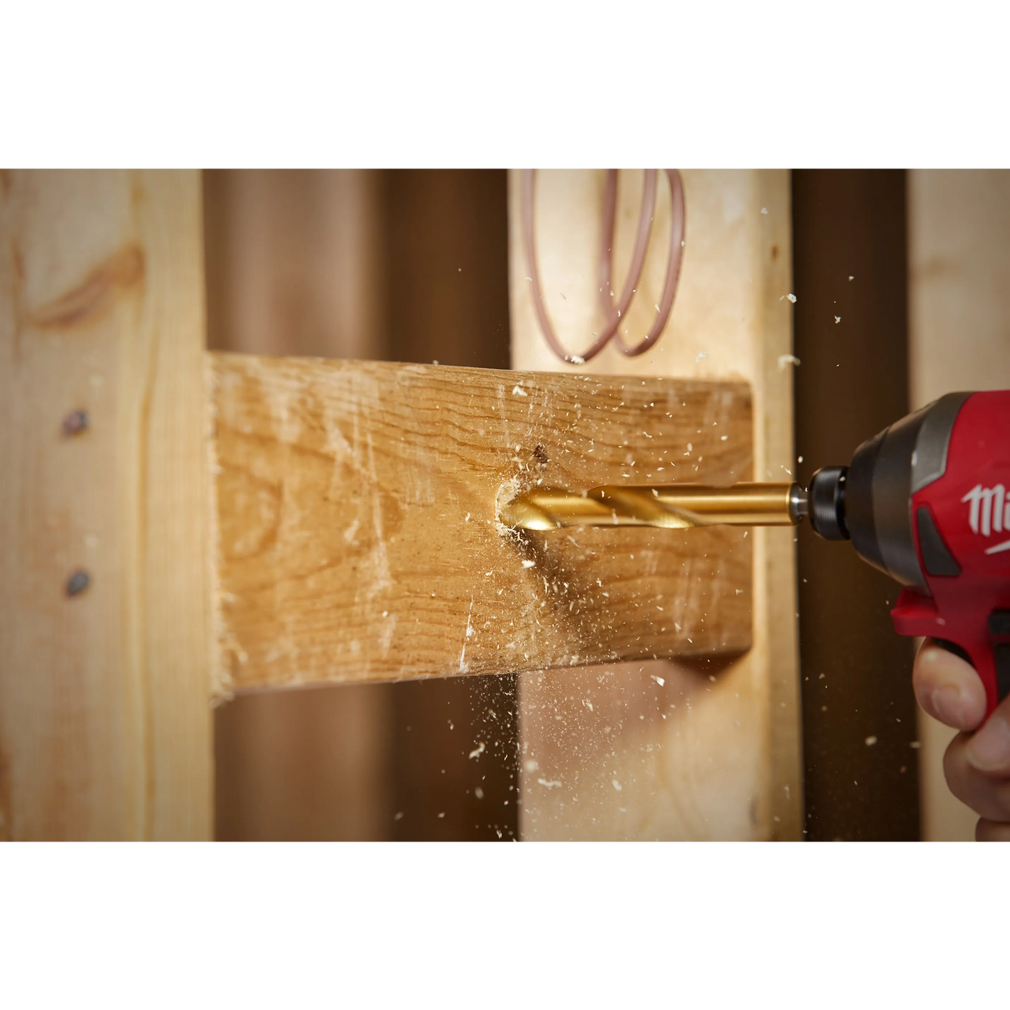 Milwaukee 23PC SHOCKWAVE™ Impact Duty RED HELIX™ Titanium Drill Bit Set