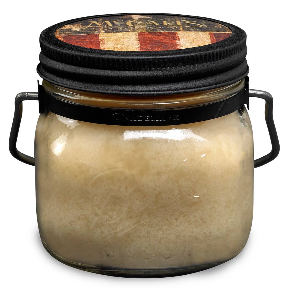 Raw Cotton | Mason Jar Double Wick Candle