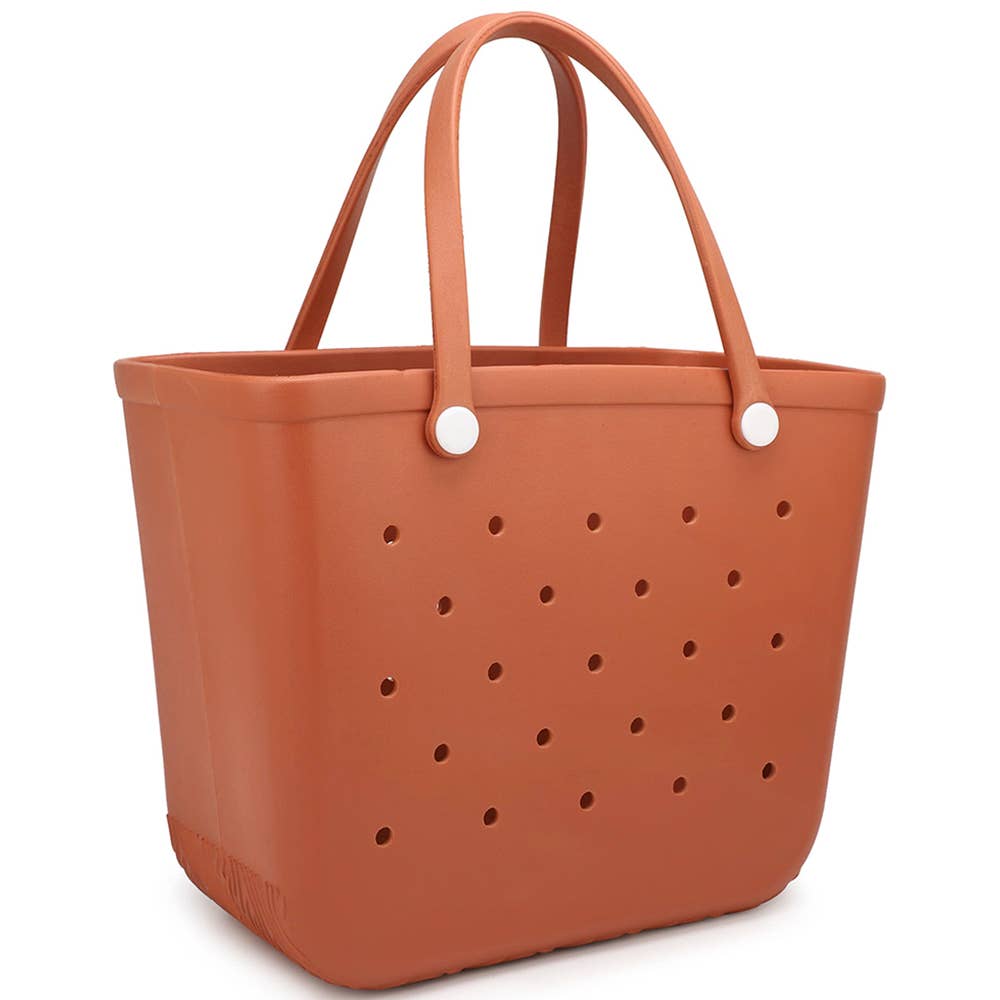 RUBBER BEACH WATERPROOF TOTE BAG