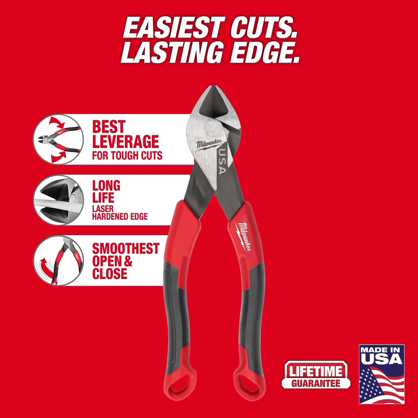 Milwaukee Diagonal Cutting Pliers