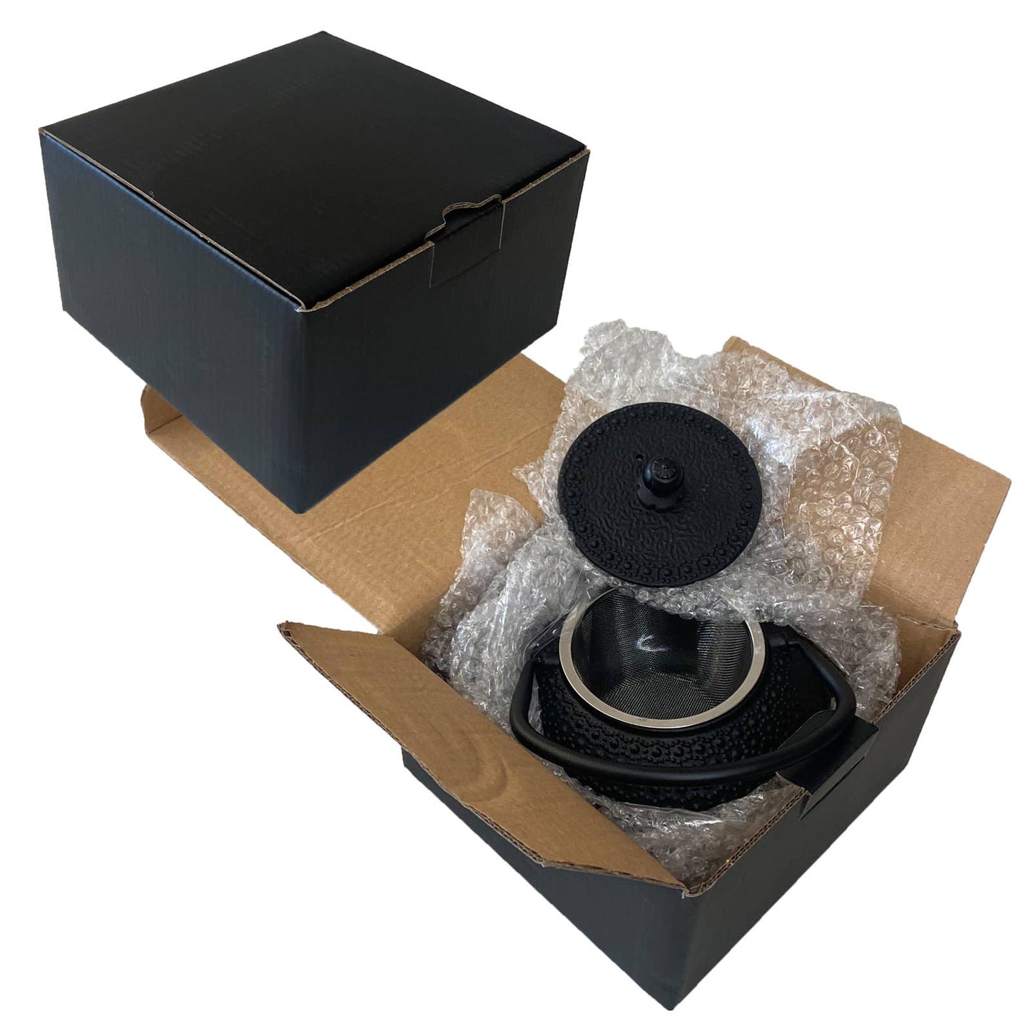 Cast Iron Tea Pot, Black, 20 oz