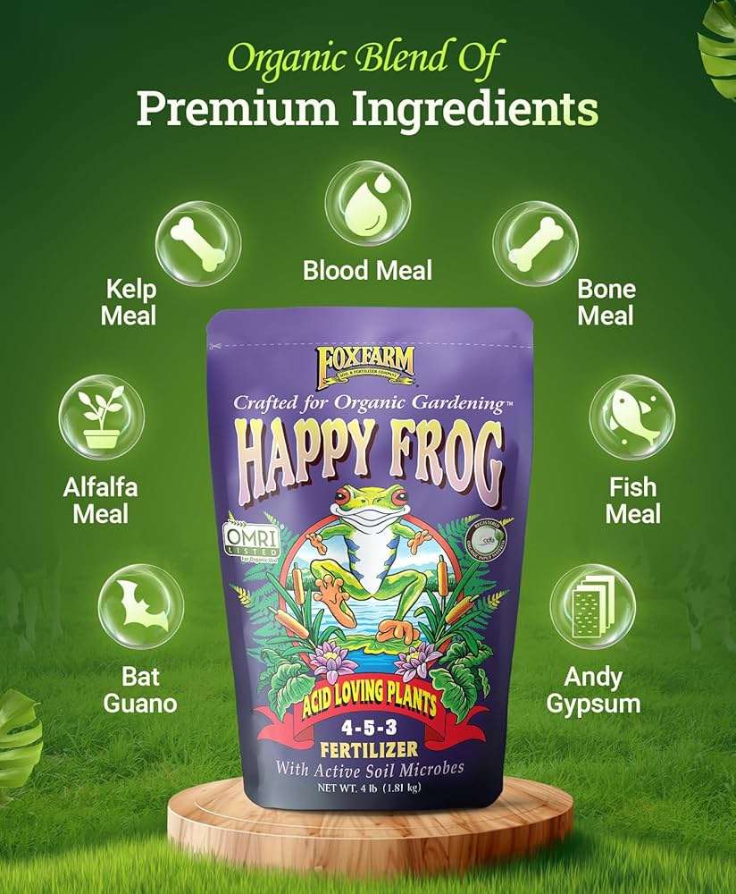 Fox Farm Happy Frog Acid Loving Plants Fertilizer 4lb.