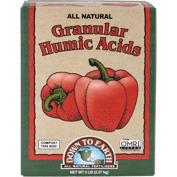 Down to Earth Granular Humic Acid 5lb.
