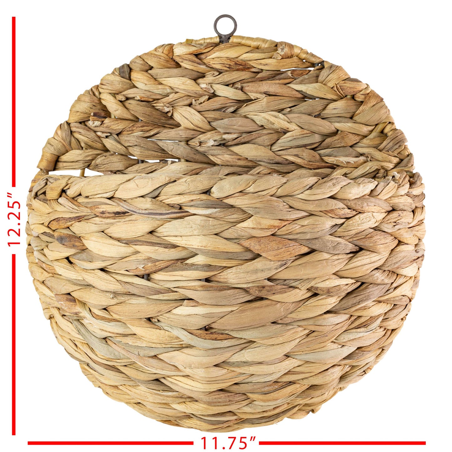 SALE - Calliope Braided Wall Pocket Water Hyacinth