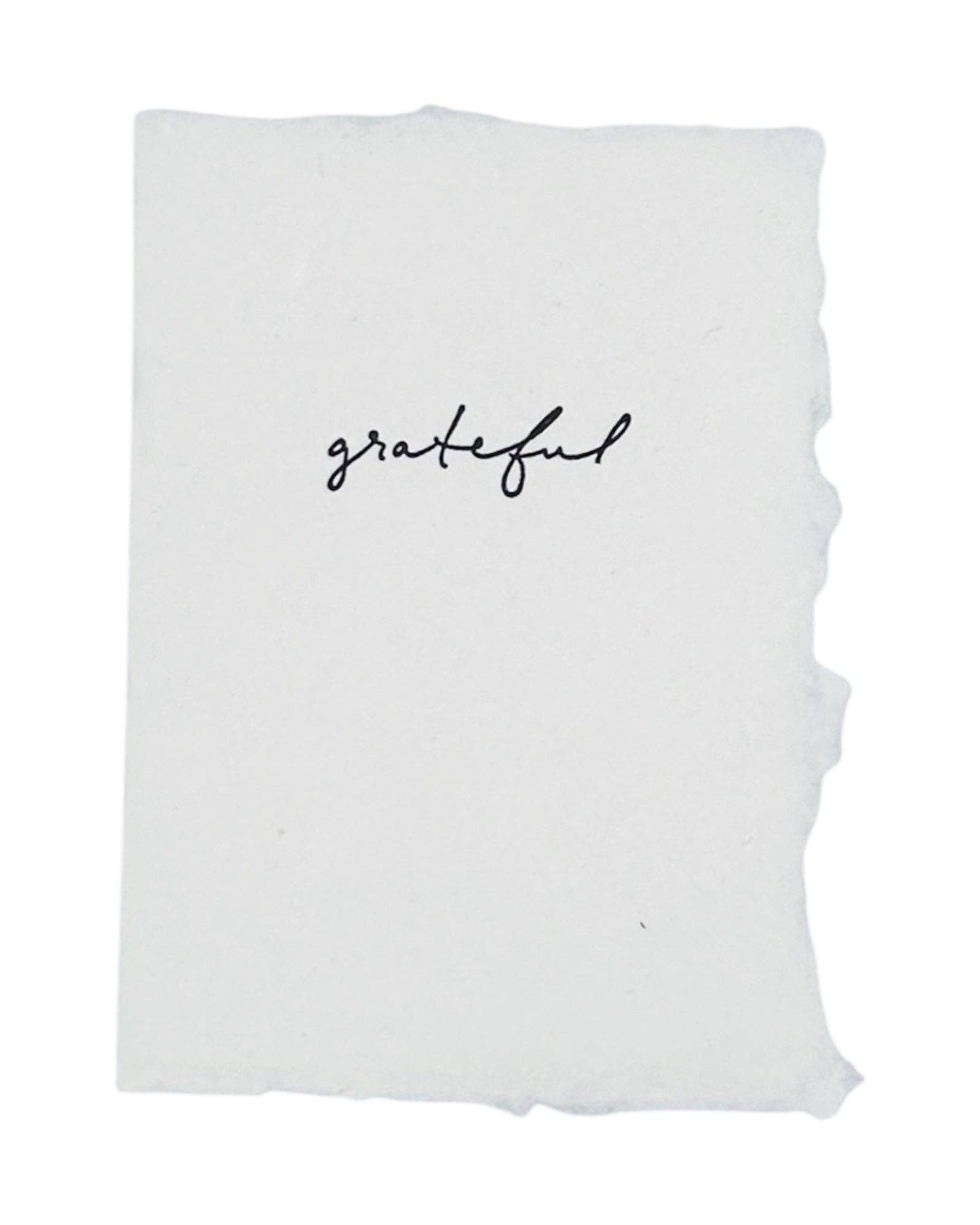 Grateful card