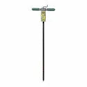 YARD BUTLER Gopher/Mole Bait Applicator: 37 in Overall Ht, 10 in Overall Wd, Steel, Reusable