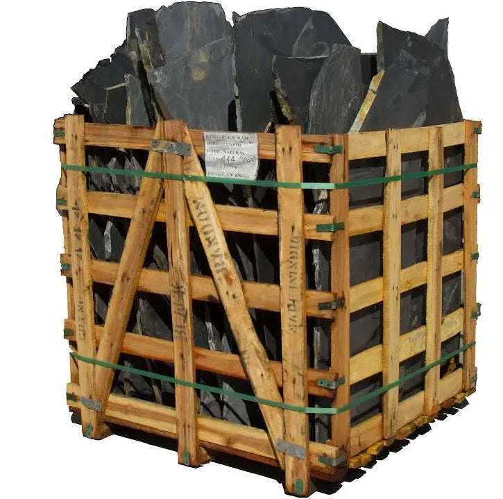 1" Black Slate Flagstone