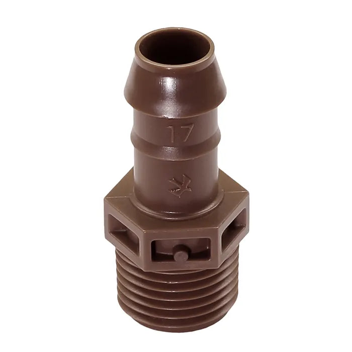 Rain Bird Barb Male Adapter - 17mm x 1/2 in. NPT