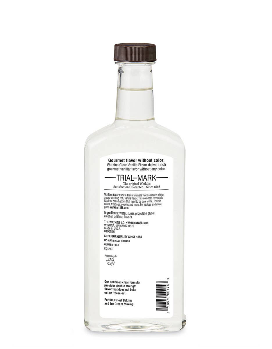 Clear Vanilla Flavor 11 fl oz