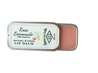 Rose Lemonade Lip Balm | Aluminum Slider | All Natural