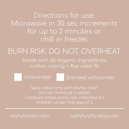 Hot/Cold Therapy Pack - Neck Wrap - Blue Dots