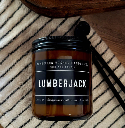8.5 oz. Amber Jar Candle