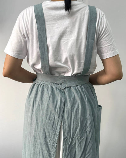 Vintage French Country Style Cotton Apron