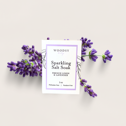  Sparkling Salt Soak- French Linen & Lavender