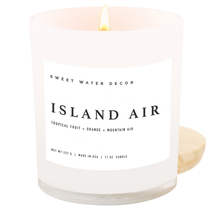 Island Air 11 oz Soy Candle - Home Decor & Gifts