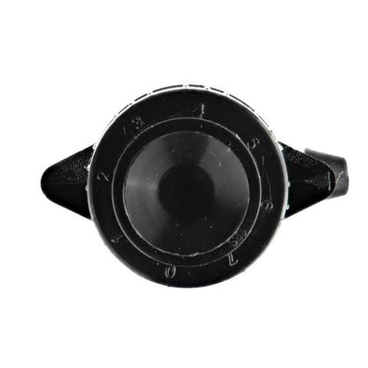 Rain DripAdjustable Flow Bubbler, Full-Circle Pattern, Fan, with 1/4 in. Barbed Inlet on 5 in. Stake