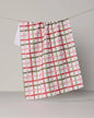 Festive Plaid Tea Towel - Holiday 2026