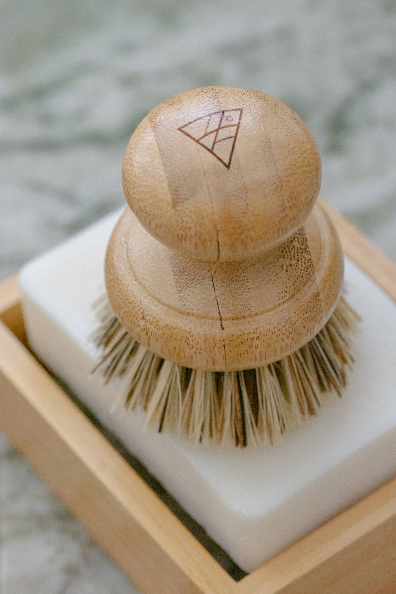 No Tox Life Casa Agave Pot Scrubber Brush - Thumbnail 2