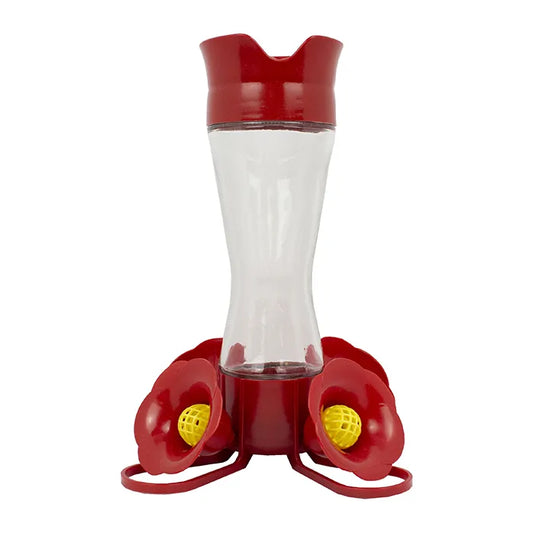 Perky-Pet® Pinch-Waist Glass Hummingbird Feeder - 8 Oz Nectar Capacity
