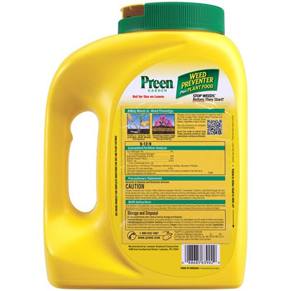 Preen Garden Weed Preventer Plus Plant Food