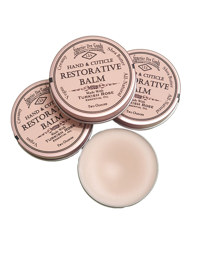 Hand & Cuticle Restorative Balm | Turkish Rose | All Natural