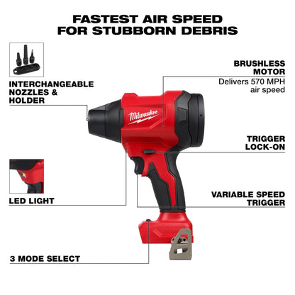 Milwaukee M18™ Brushless Precision Blower