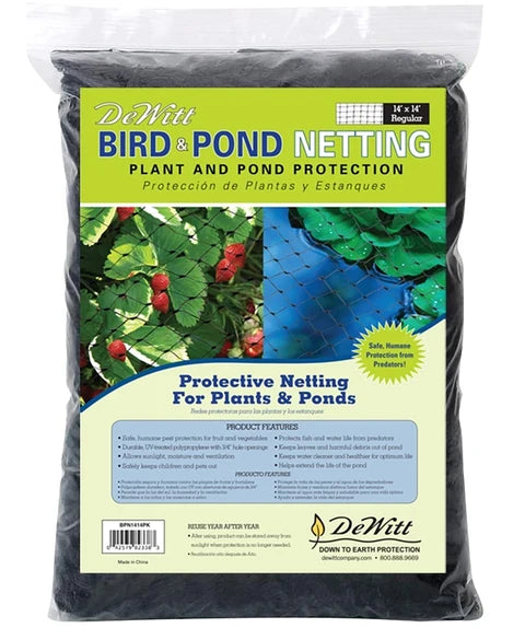 Dewitt Bird Pond Netting