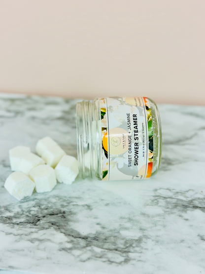 Sweet Orange + Jasmine Mini Shower Steamers