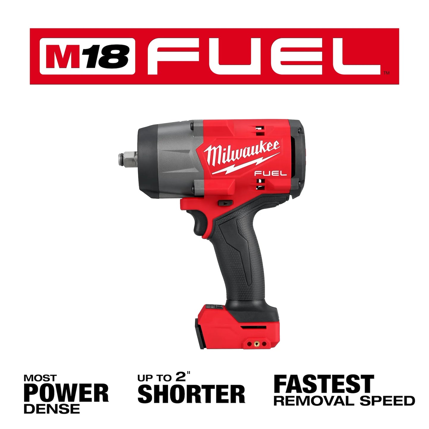 Milwaukee M18 FUEL™ 1/2" High Torque Impact Wrench with Friction Ring