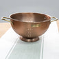 Copper Colander 11"