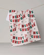Christmas Banner Tea Towel - Holiday 2026