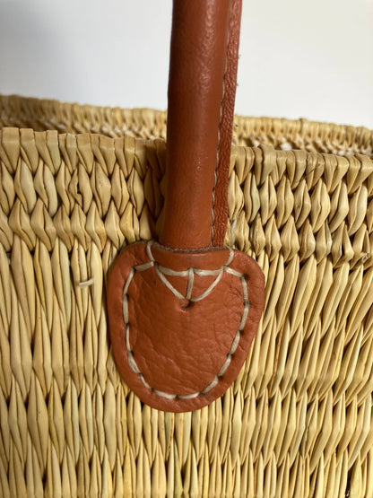 Small Tote, Salmon Handles