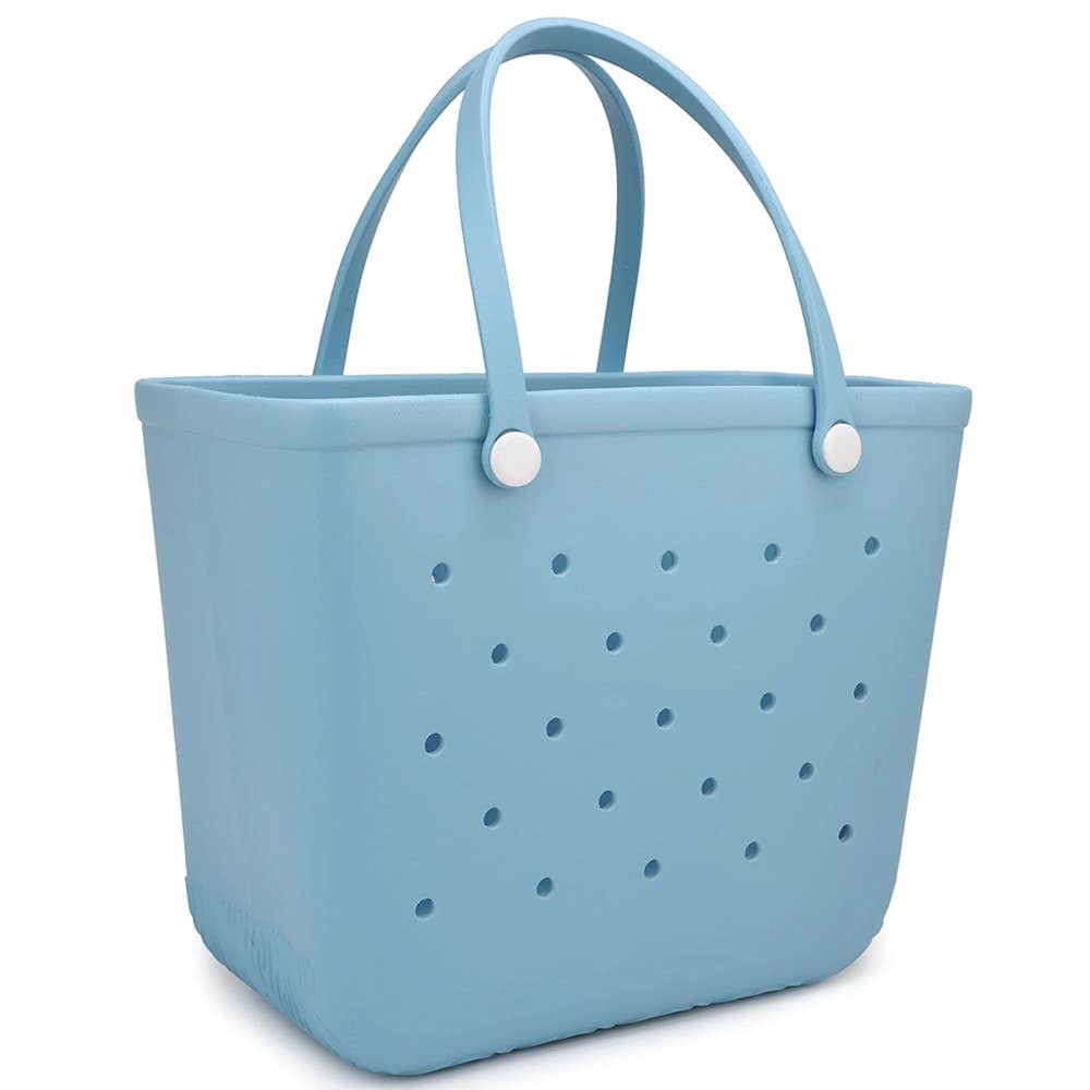 RUBBER BEACH WATERPROOF TOTE BAG