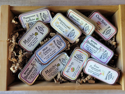 Blue Tansy Lip Balm | Slider Tin | Natural & Vegan