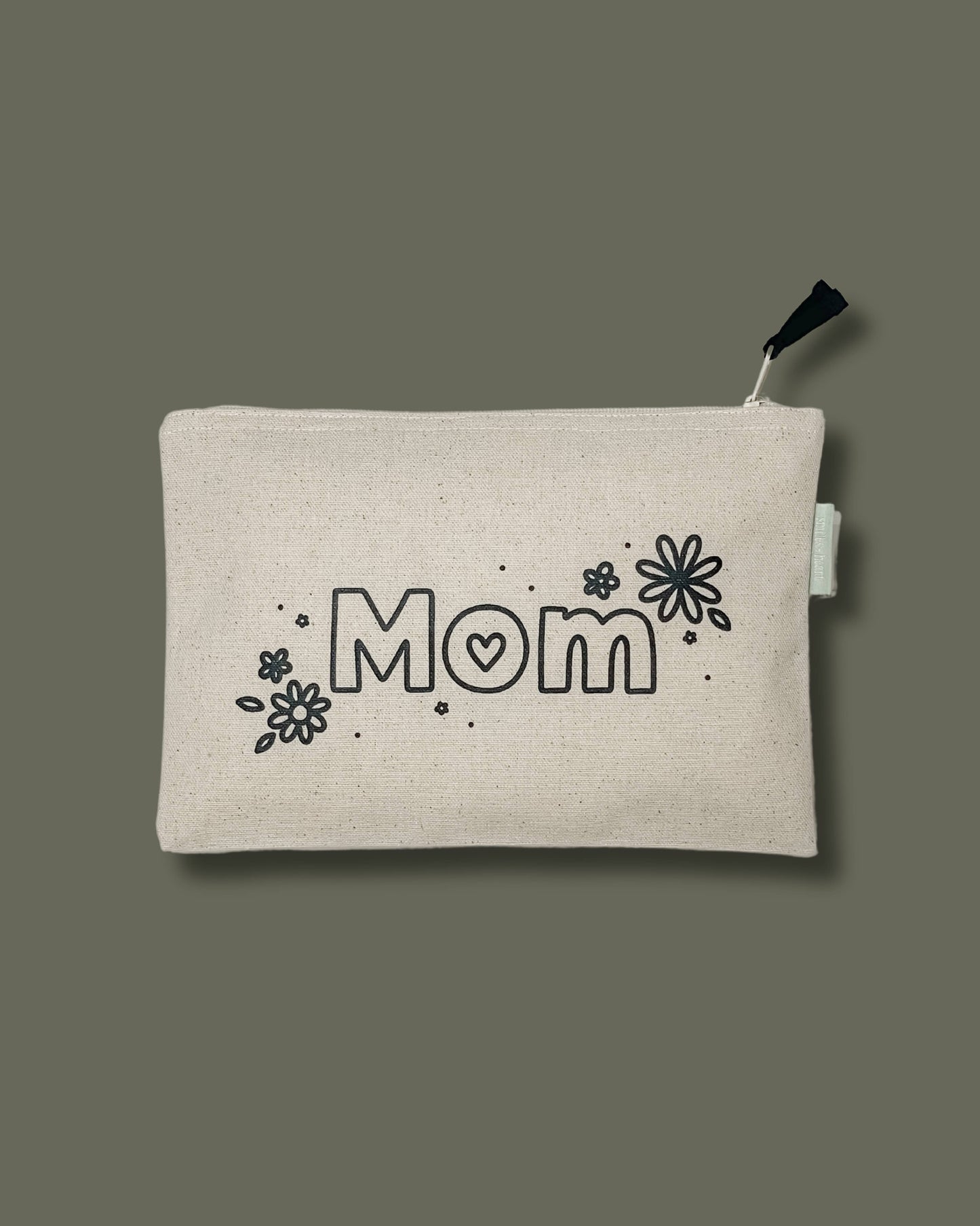 So Much to be Thankful For Large Canvas Zipper Pouch