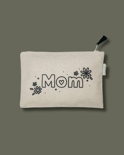 So Much to be Thankful For Large Canvas Zipper Pouch