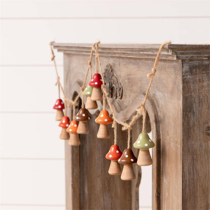Wood Mushroom Garland (PC)