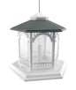 Audubon Wild Bird 10 lb. Plastic Deluxe Gazebo Bird Feeder 6 ports