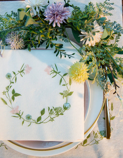 Fleurs de Pres Dinner Napkin
