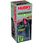 Husky Contractor Yard Bag, 39 gal Capacity, Black - pack of 27