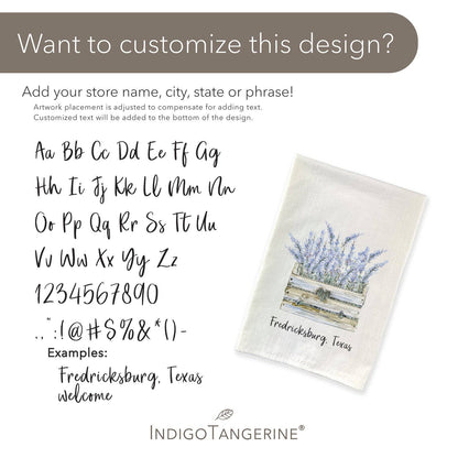 Forest Mushrooms - Customizable Cotton Tea Towel