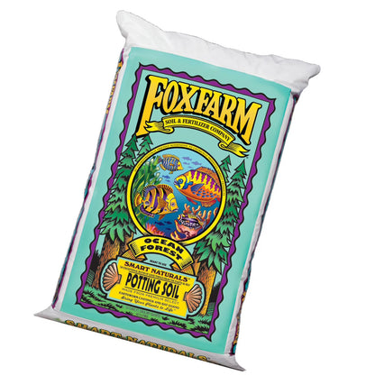 FoxFarm Ocean Forest Plant Garden Potting Soil Mix 6.3-6.8 pH, 34 Pounds