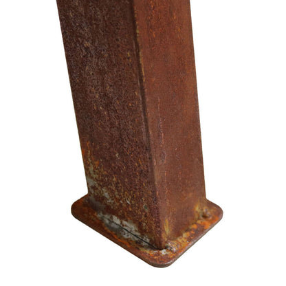 34 in Rustic Cast Iron Fire Pit Bowl with Stand