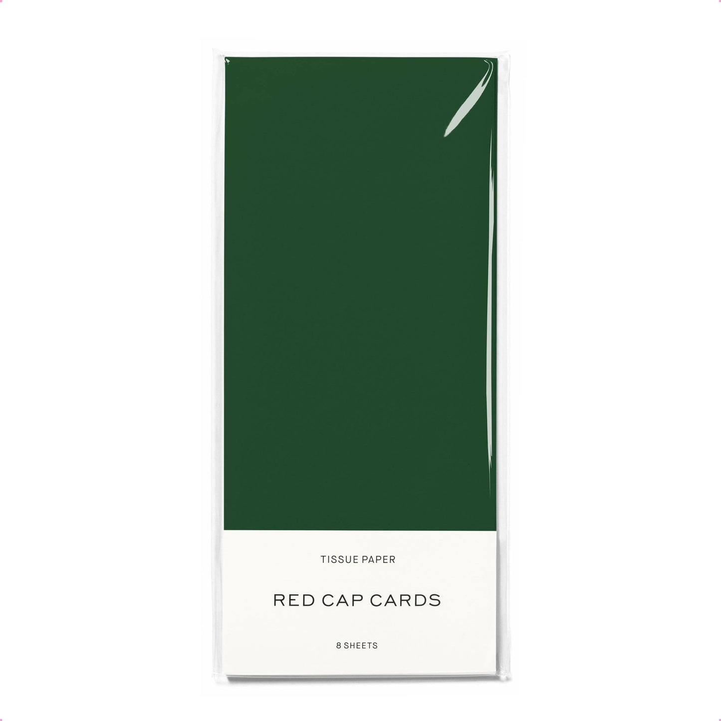 Evergreen tissue paper