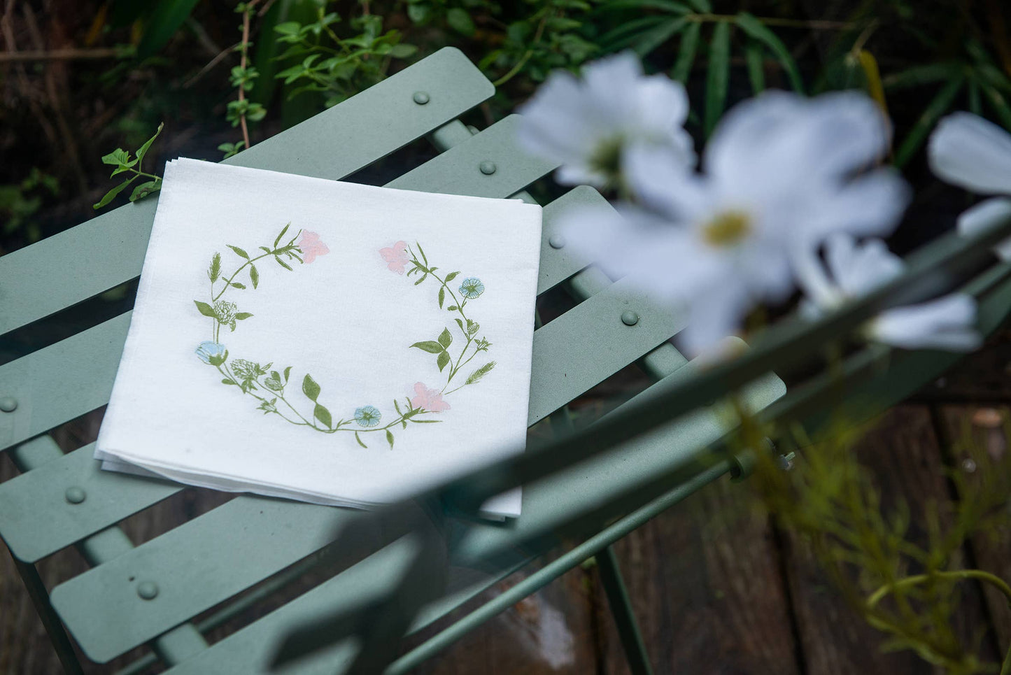 Fleurs de Pres Dinner Napkin