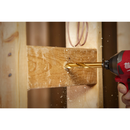 Milwaukee 23PC SHOCKWAVE™ Impact Duty RED HELIX™ Titanium Drill Bit Set