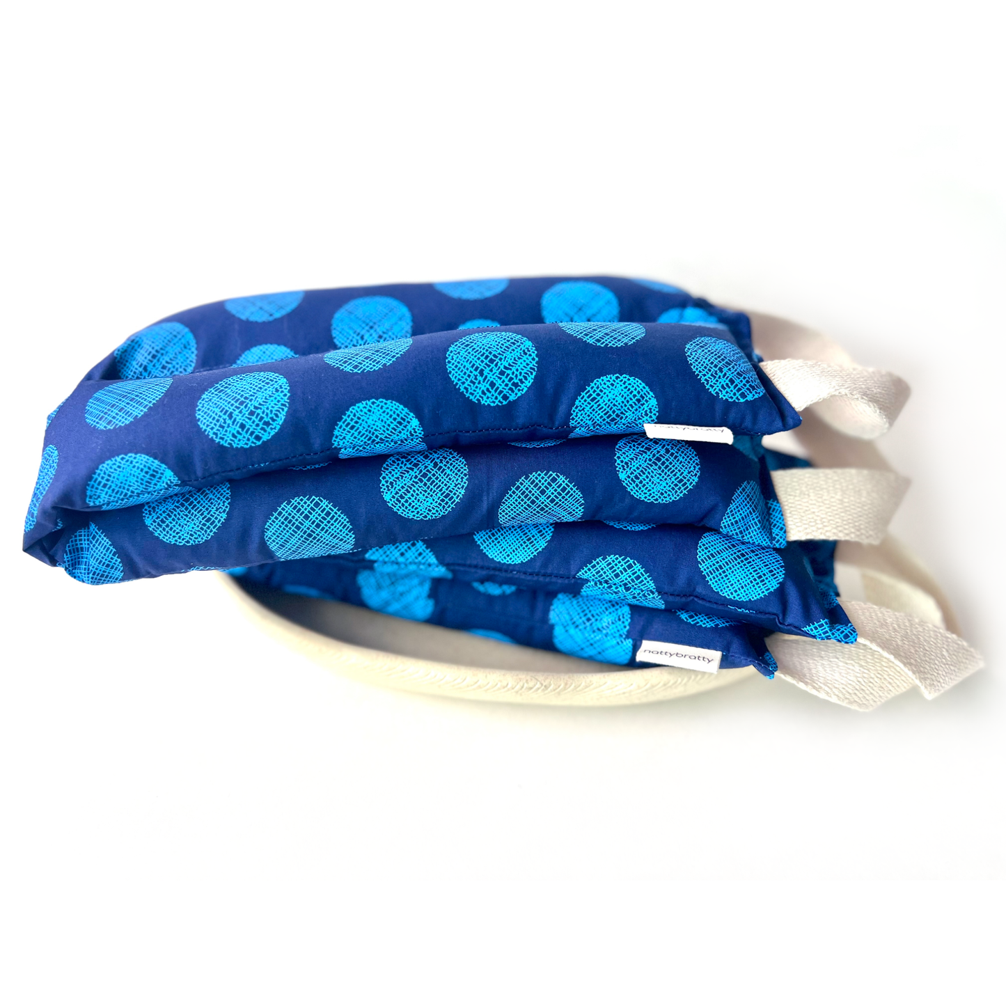 Hot/Cold Therapy Pack - Neck Wrap - Blue Dots