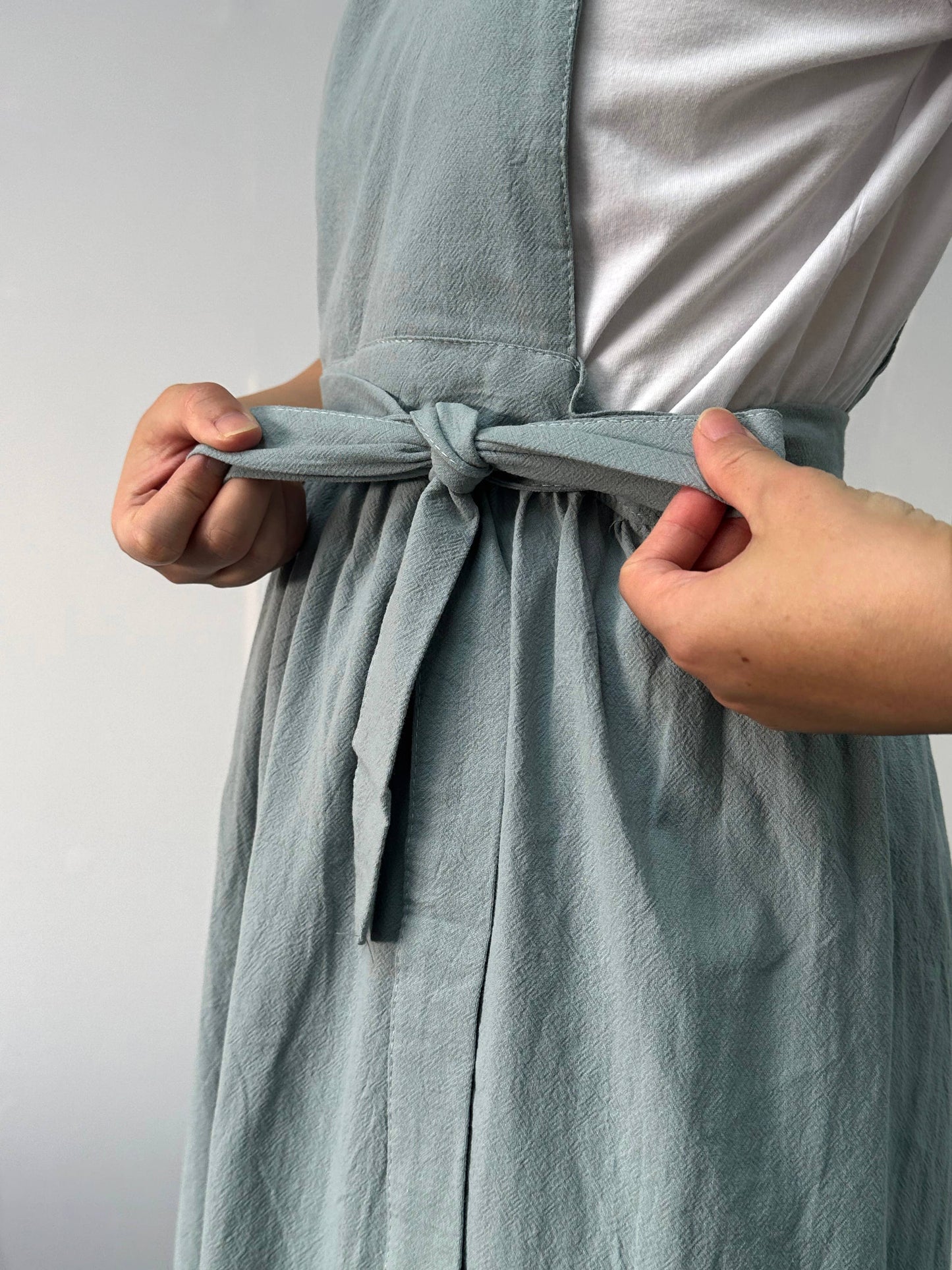 Vintage French Country Style Cotton Apron