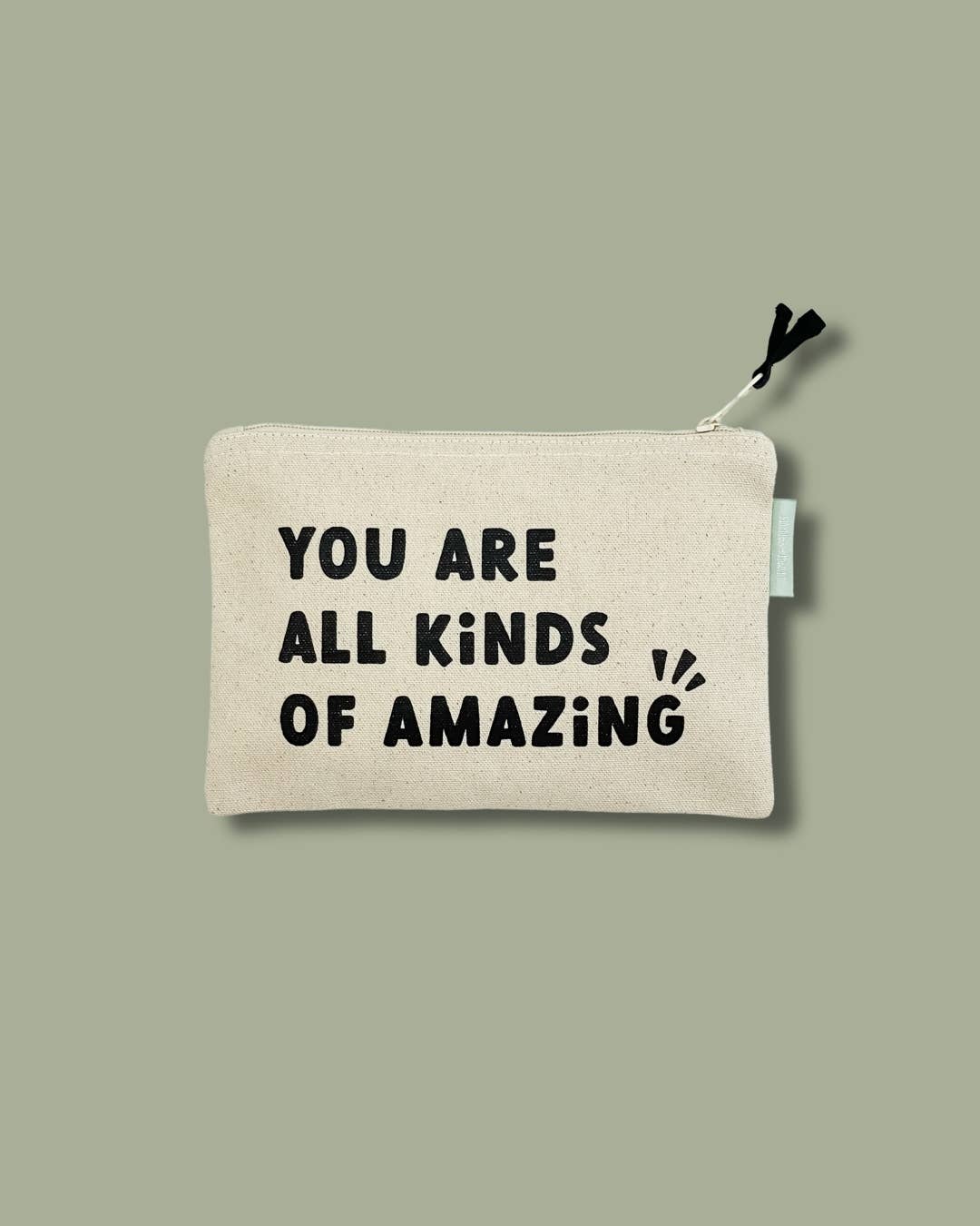 You are Loved Small Canvas Zipper Pouch